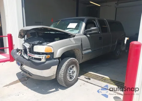 2002 GMC Sierra 2500Hd Sle из США, поврежденный, VIN 1GTHK29G12E228975